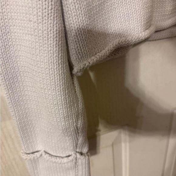 Show Me Your MuMu Light Gray Cropped Sweater - Picture 2 of 5